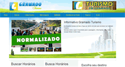 Desktop Screenshot of gramadoturismo.net